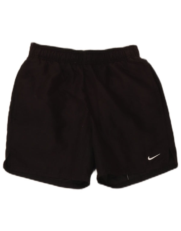 NIKE Womens Sport Shorts UK 4 XS  Black Polyester