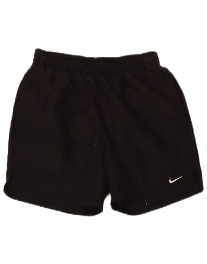 NIKE Womens Sport Shorts UK 4 XS  Black Polyester
