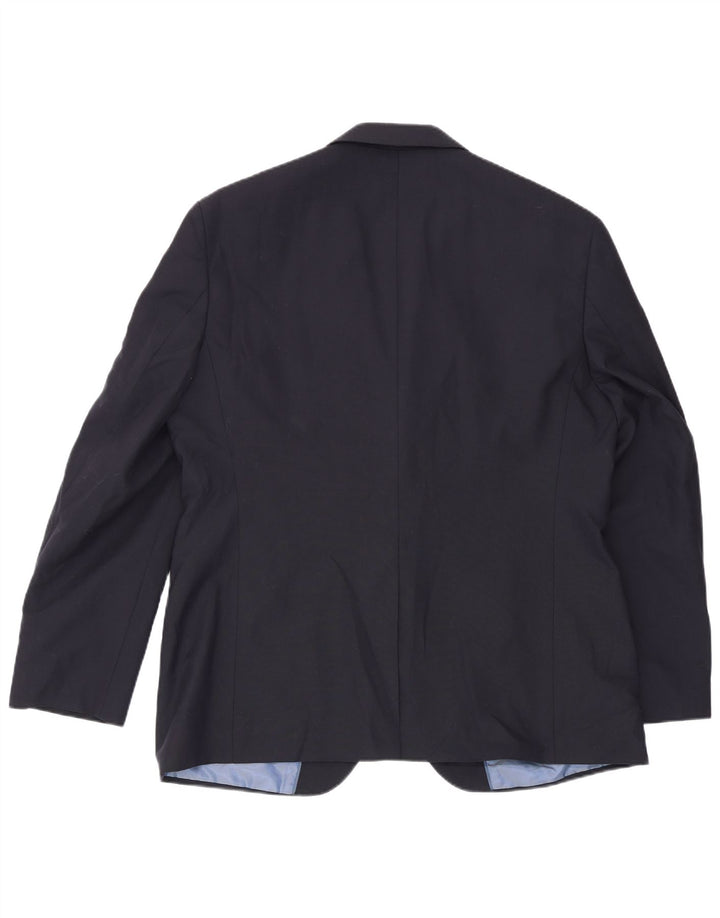 Marks & Spencer Mens Autograph 2 Button Blazer Jacket UK 42 Large Navy Blue