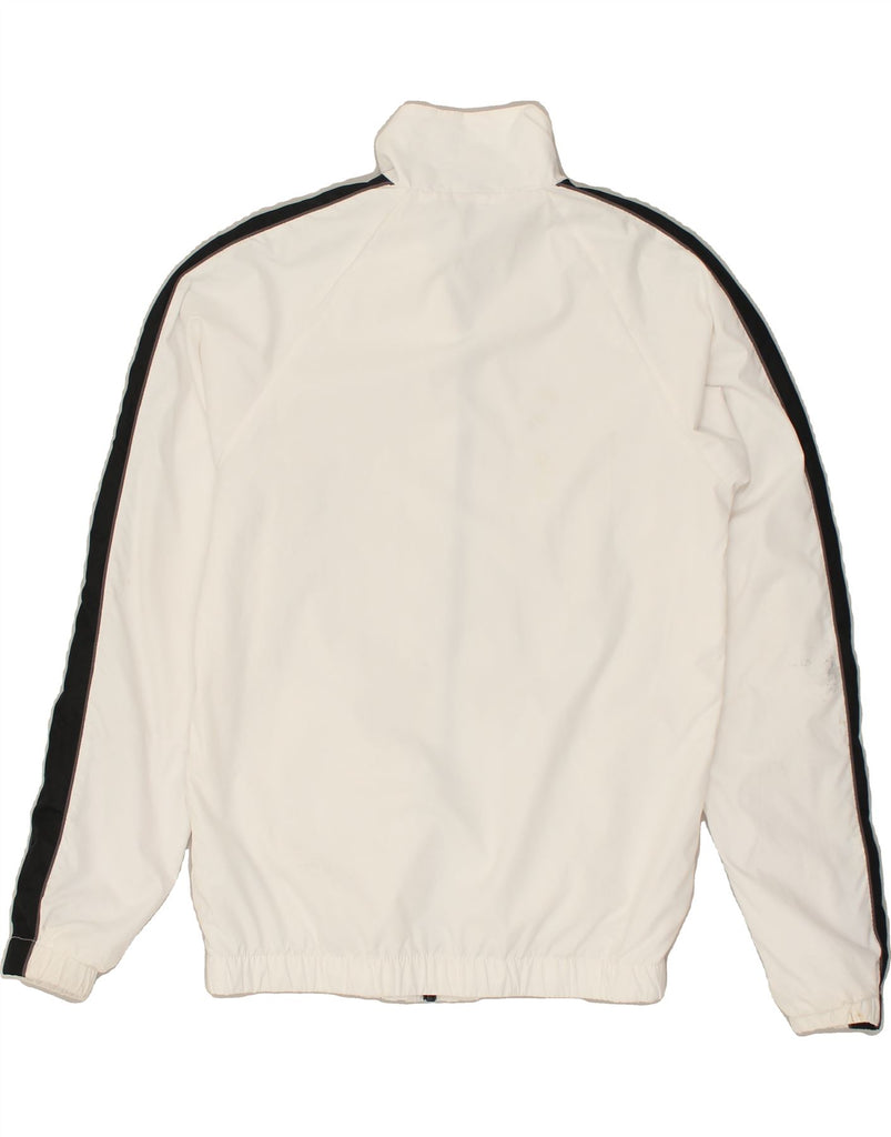 ELLESSE Mens Tracksuit Top Jacket XS White Polyester | Vintage Ellesse | Thrift | Second-Hand Ellesse | Used Clothing | Messina Hembry 