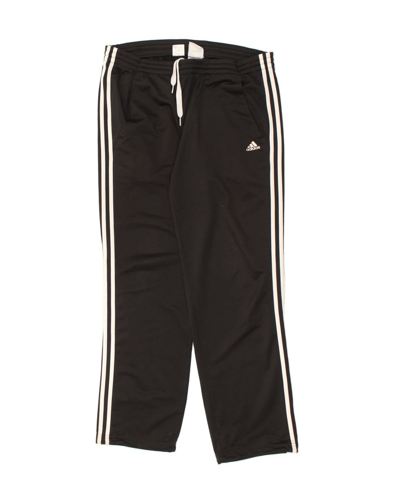 ADIDAS Mens Tracksuit Trousers UK 40/42 Medium Black Polyester | Vintage Adidas | Thrift | Second-Hand Adidas | Used Clothing | Messina Hembry 