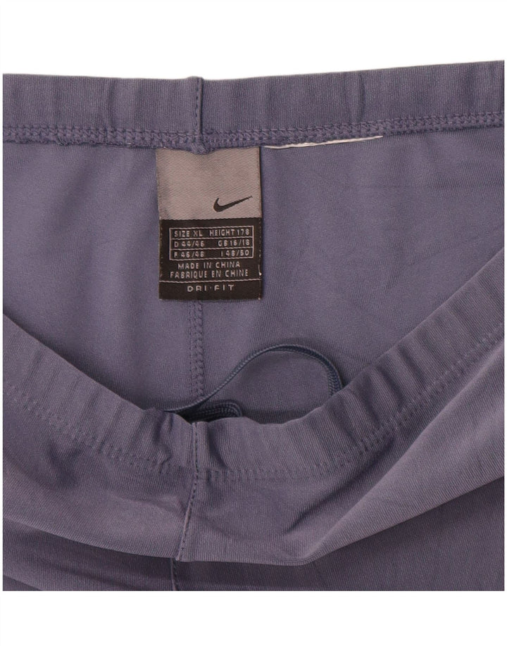 Nike Womens Sport Shorts UK 16/18 XL Grey