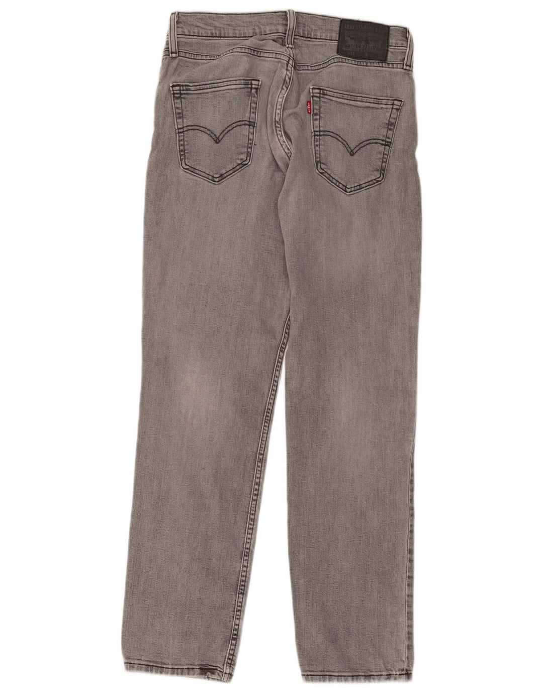Levi's Mens 511 Slim Jeans W32 L32 Grey Cotton