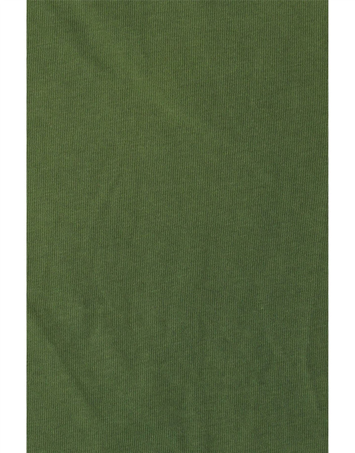 SUPERDRY Mens Graphic T-Shirt Top Small Green Cotton
