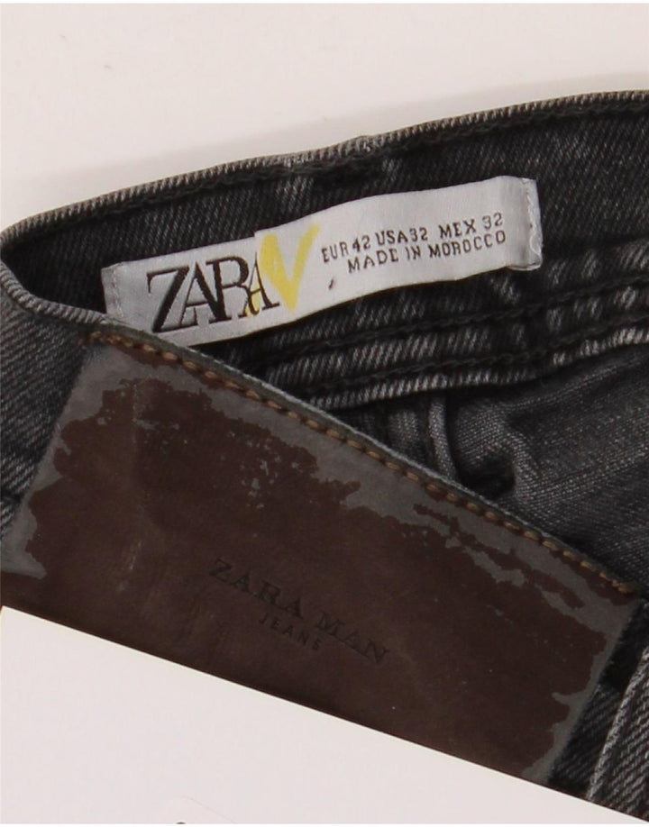Zara Mens Slim Jeans W32 L30 Black