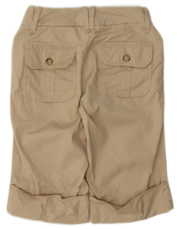 Tommy Hilfiger Womens Bermuda Shorts US 2 XS W25 Beige Cotton