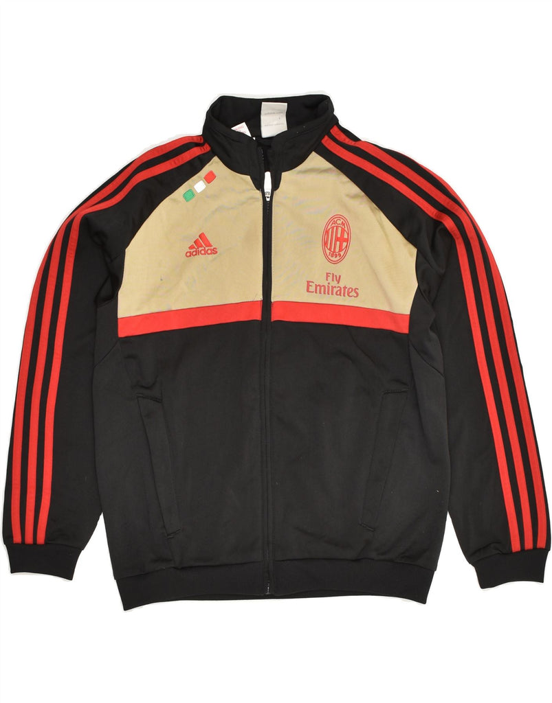 ADIDAS Boys Fly Emirates Graphic Tracksuit Top Jacket 11-12 Years Black | Vintage Adidas | Thrift | Second-Hand Adidas | Used Clothing | Messina Hembry 