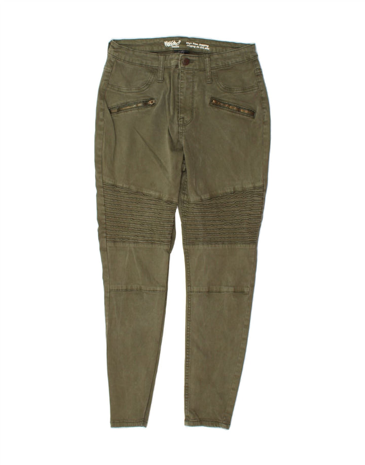 MOSSIMO Womens High Rise Jegging Jeans US 8 Medium W29 L27 Khaki Cotton Vintage Mossimo and Second-Hand Mossimo from Messina Hembry 