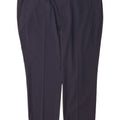 Marks & Spencer Mens Tailored Straight Suit Trousers W48 L31 Navy Blue