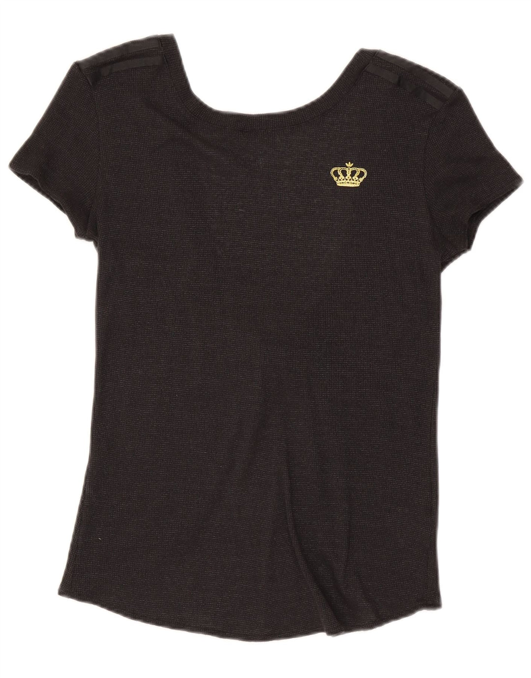 ADIDAS Womens Blouse Top IT 40 Small Black