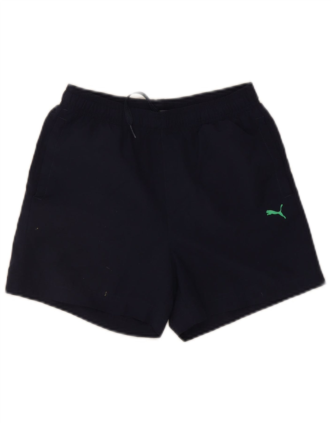 Puma Boys Sport Shorts 11-12 Years Navy Blue Polyester