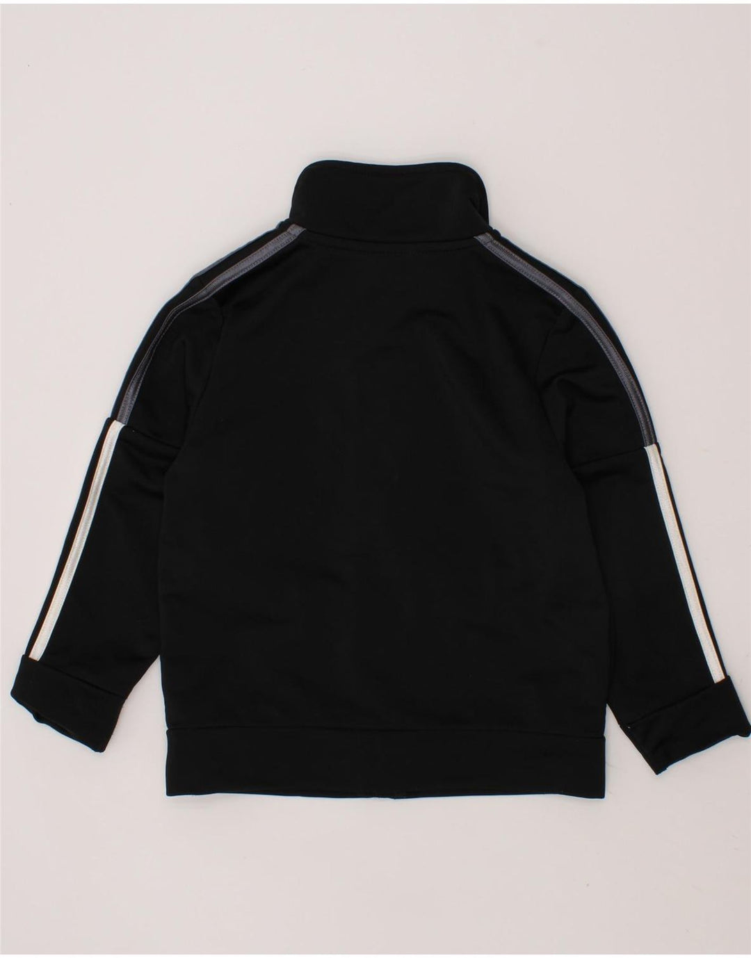 ADIDAS Baby Boys Graphic Tracksuit Top Jacket 18-24 Months Black Polyester Vintage Adidas and Second-Hand Adidas from Messina Hembry 