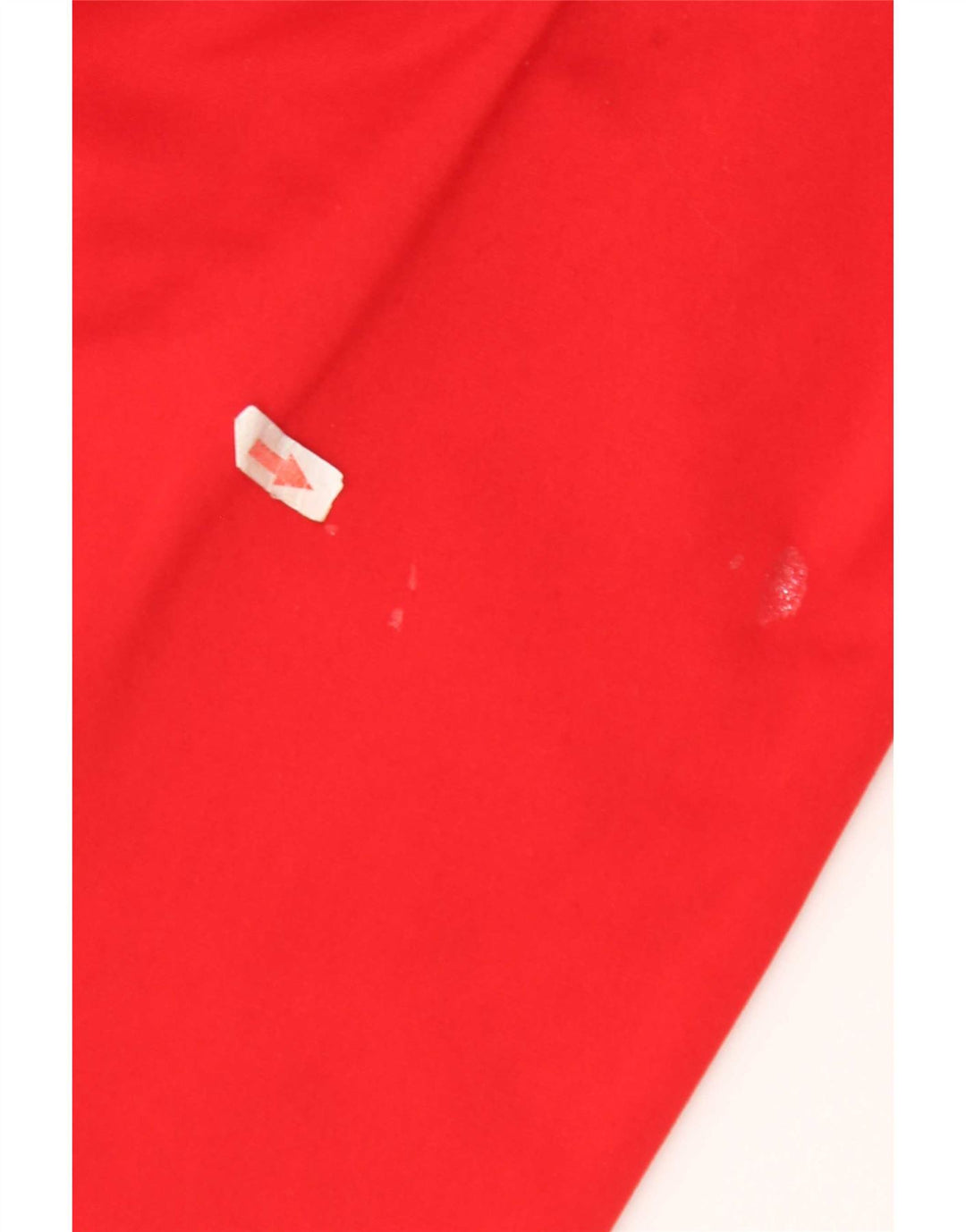 Adidas Womens Tracksuit Trousers UK 12 Medium Red Polyester