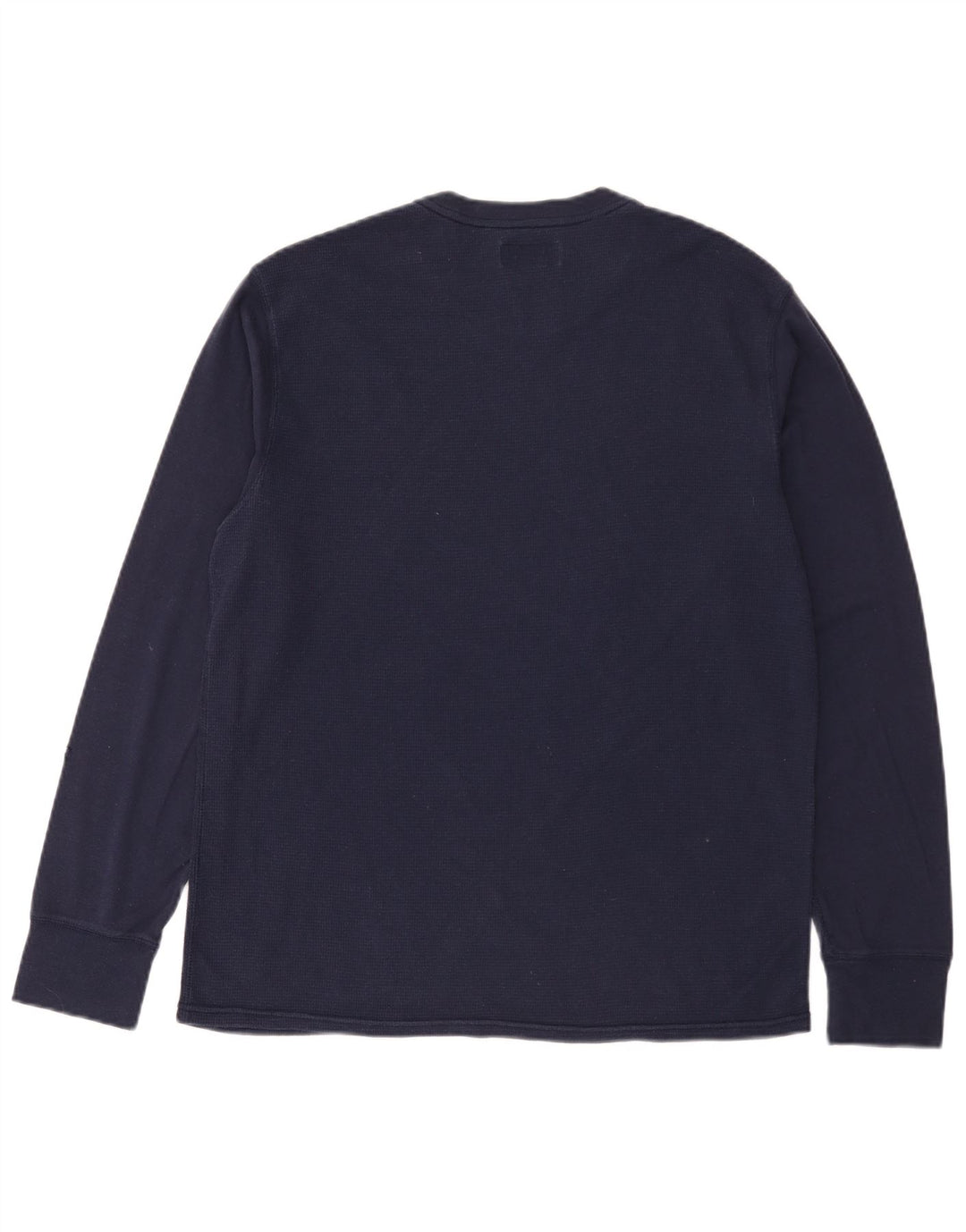 Polo Ralph Lauren Mens Top Long Sleeve Medium Navy Blue