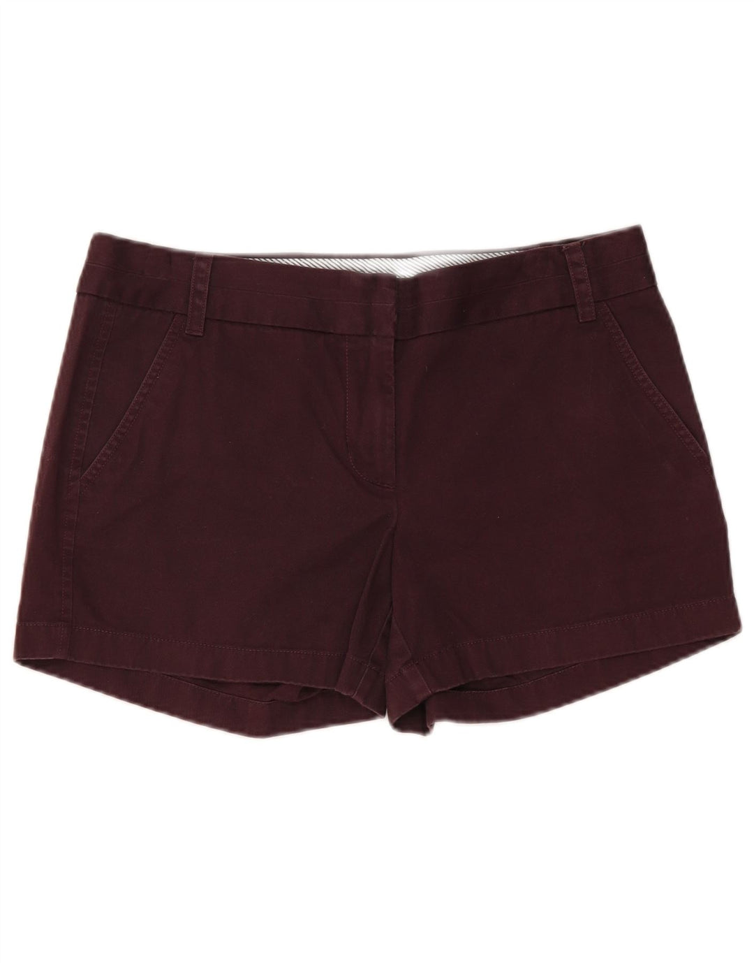 J. CREW Womens Chino Shorts US 8 Medium W32  Brown Cotton