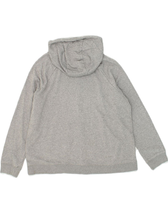 NIKE Womens Zip Hoodie Sweater UK 18 XL Grey Cotton, Vintage & Second-Hand  Clothing Online