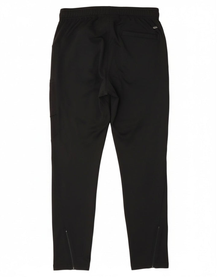 Under Armour Mens Tracksuit Trousers Medium Black Polyester