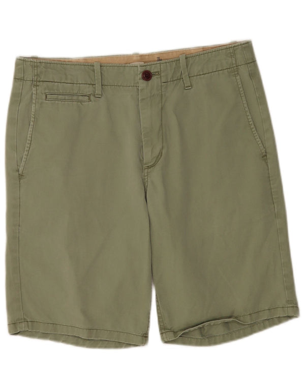 Gap Mens Chino Shorts W31 Medium Green Cotton