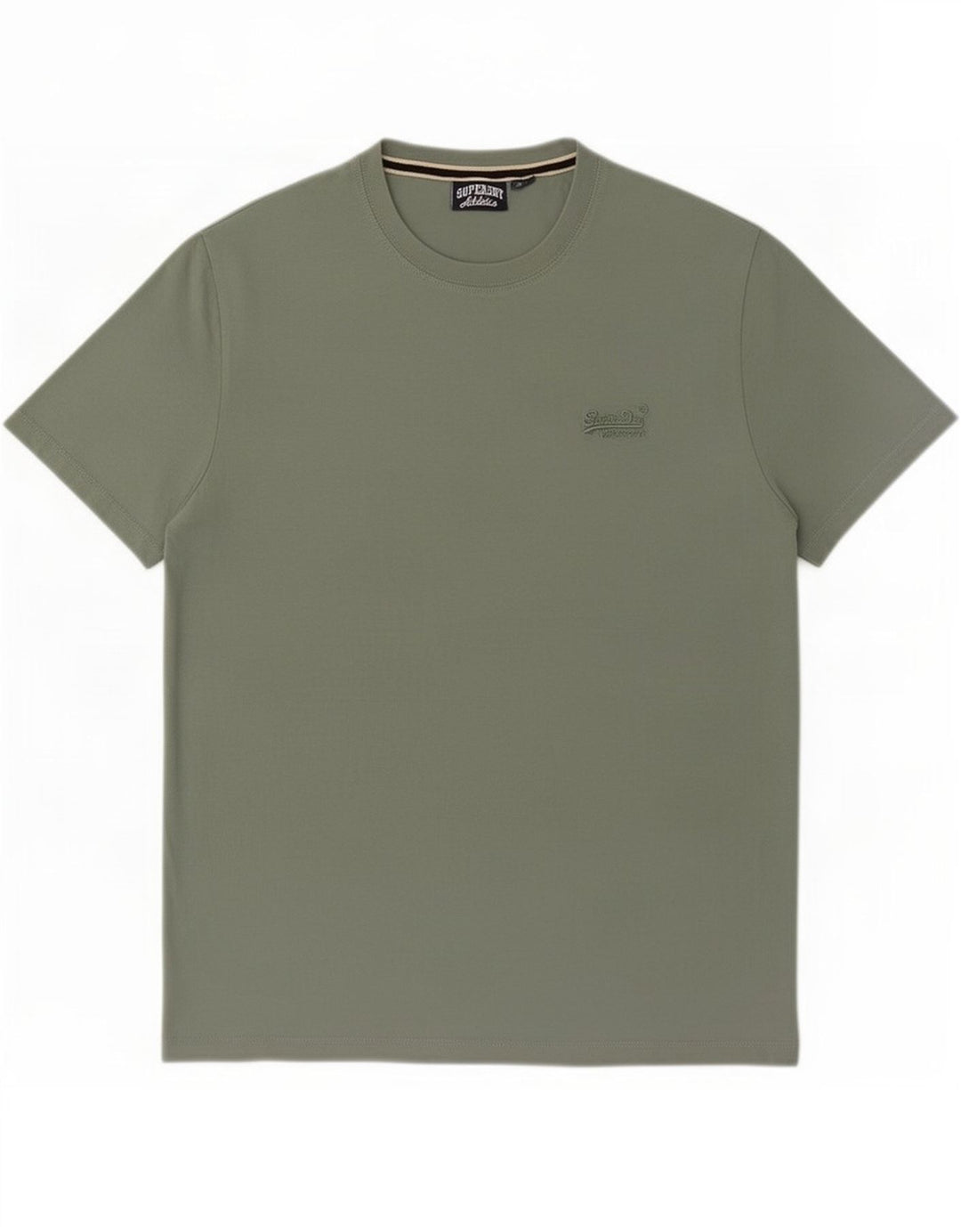 Superdry Mens T-Shirt Top XL Green Cotton