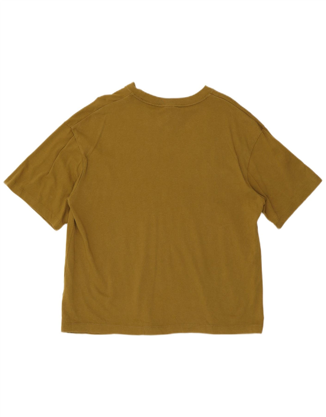 Nike Mens Graphic T-Shirt Top Medium Khaki Cotton