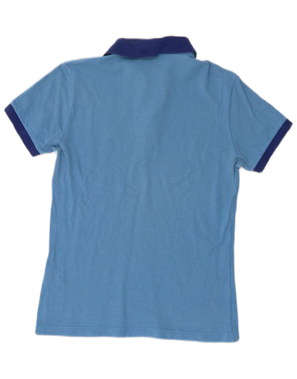 Fred Perry Mens Polo Shirt Small Blue Cotton