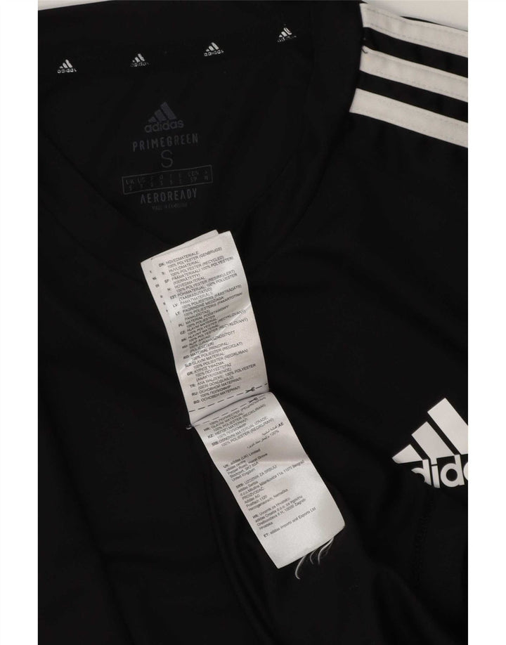 Adidas Mens Aeroready T-Shirt Top Small Black Polyester