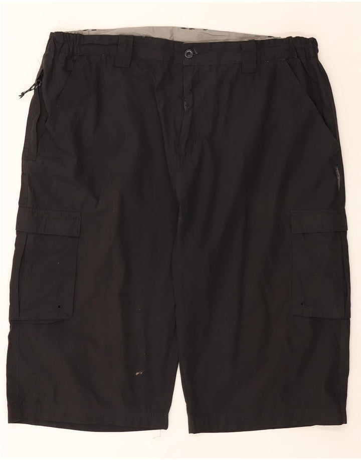 Mountain Warehouse Mens Cargo Shorts W40 XL Black Polyester