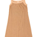 Vintage Womens Slip Dress EU 38 Medium Beige Polyester