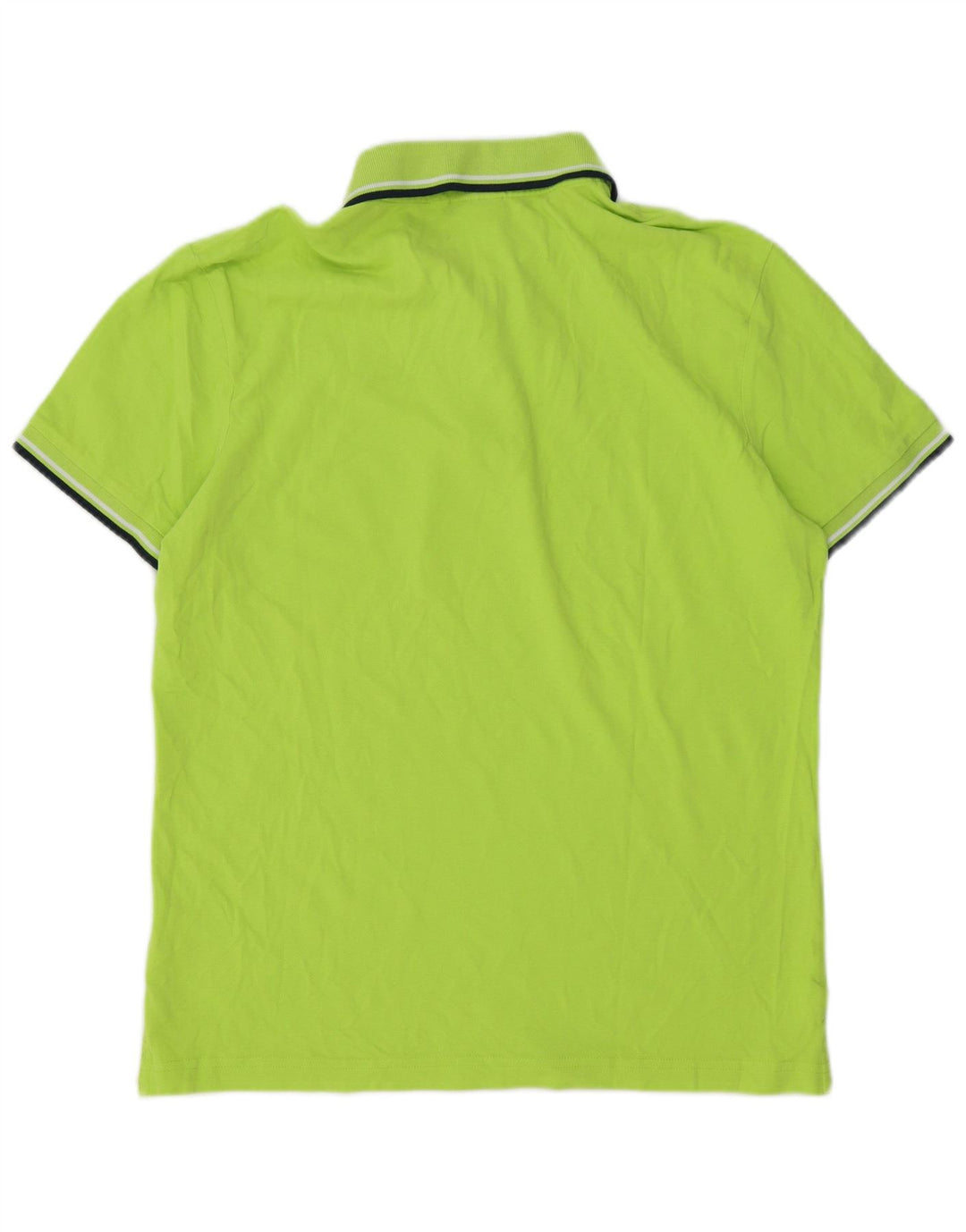 Diadora Mens Polo Shirt Large Green Cotton