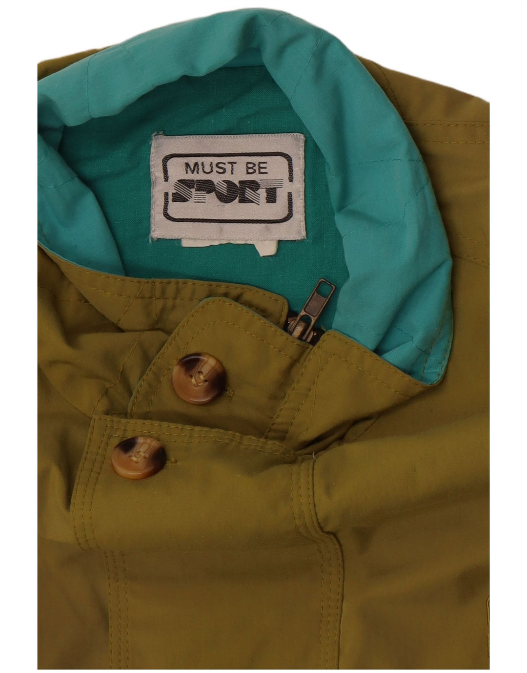 Vintage Mens Bomber Jacket UK 42 XL Khaki