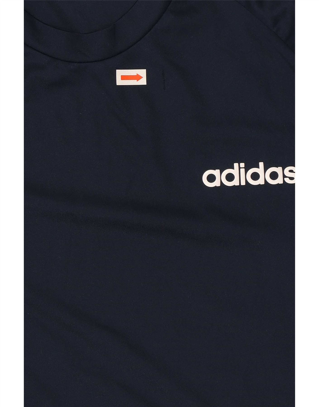 Adidas Mens Climalite T-Shirt Top Medium Navy Blue Polyester