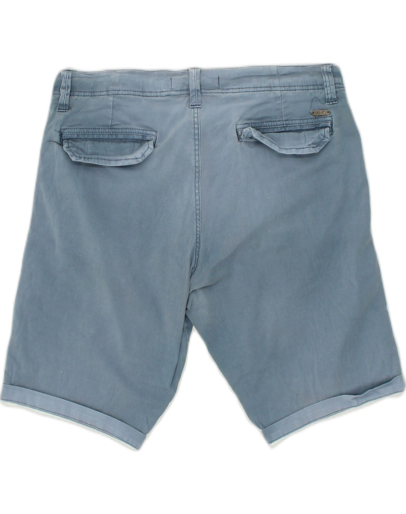 LIU JO Mens Chino Shorts IT 50 Large W34 Blue Cotton | Vintage Liu Jo | Thrift | Second-Hand Liu Jo | Used Clothing | Messina Hembry 