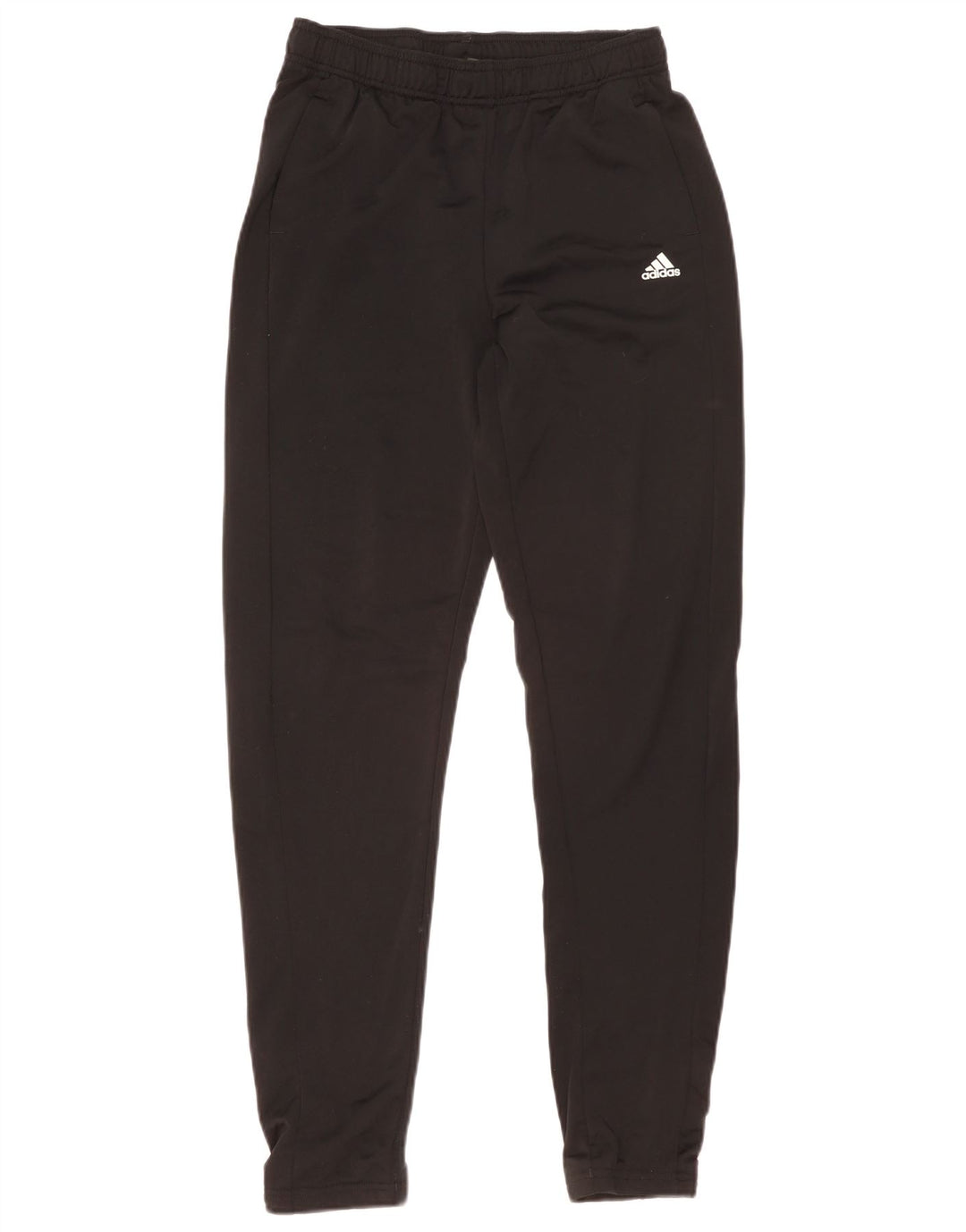 Adidas Boys Tracksuit Trousers 14-15 Years  Black Polyester