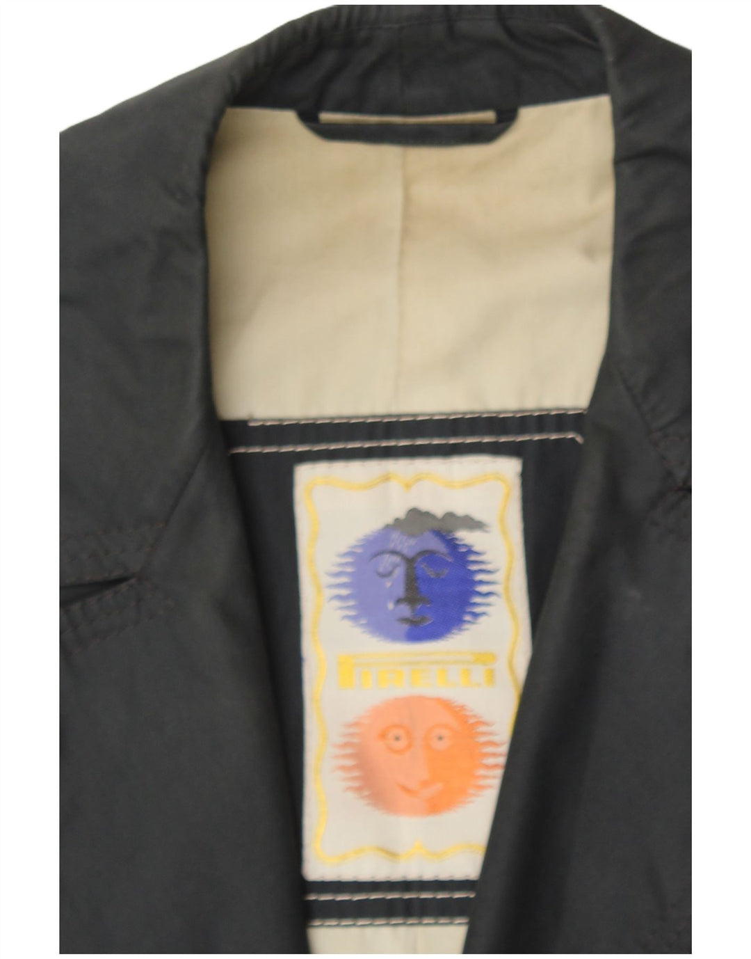 Firelli Mens Trench Coat UK 38 Medium Grey Classic