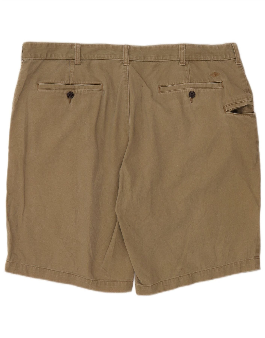 DOCKERS Mens Chino Shorts W40 XL Beige Cotton