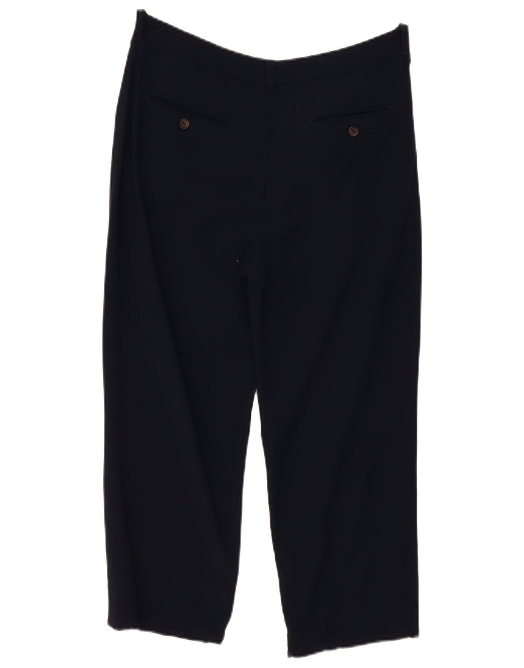 Max Mara Womens Capri Trousers W30 L23 Navy Blue