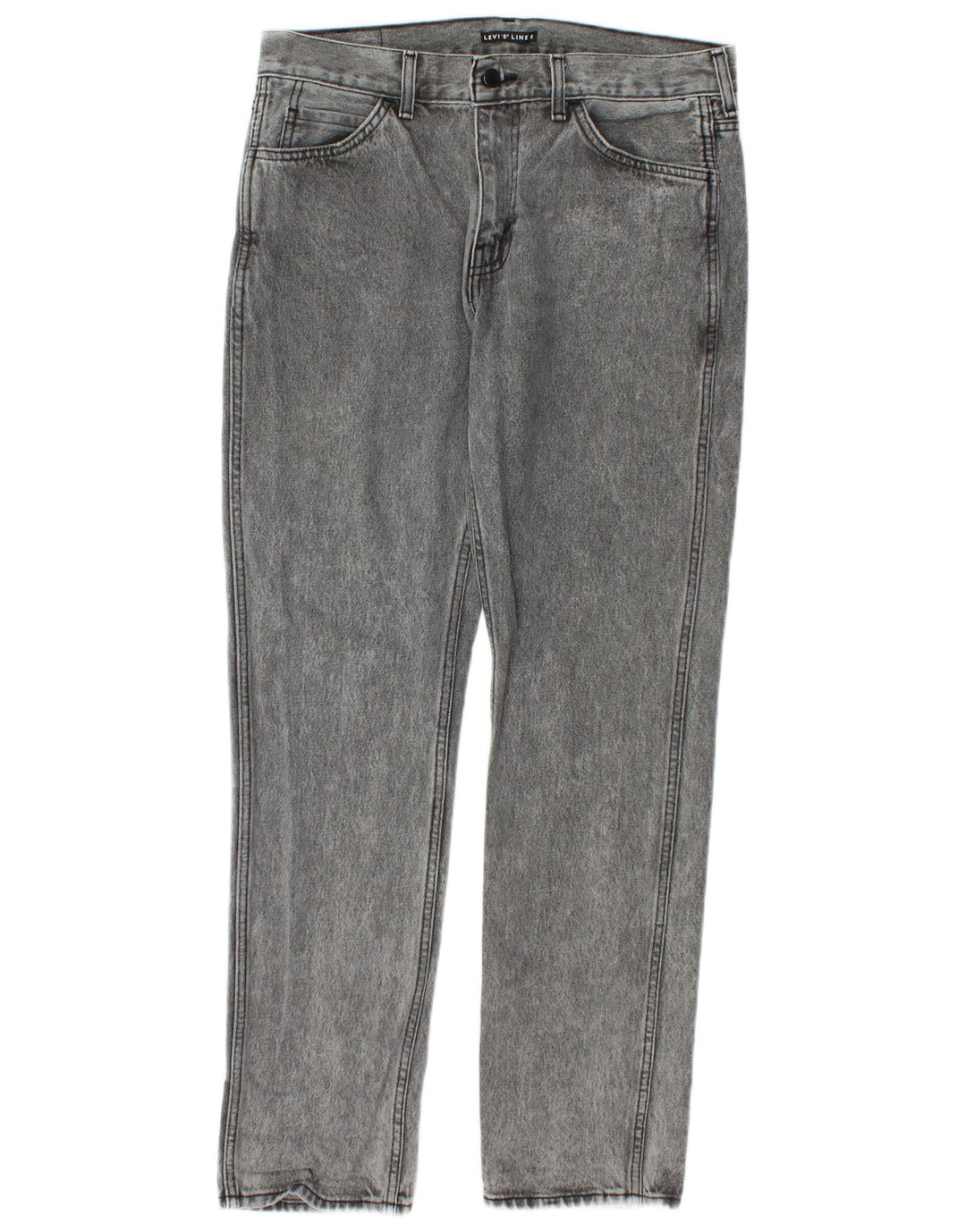 Levi's Mens Slim Jeans W33 L32 Grey Cotton