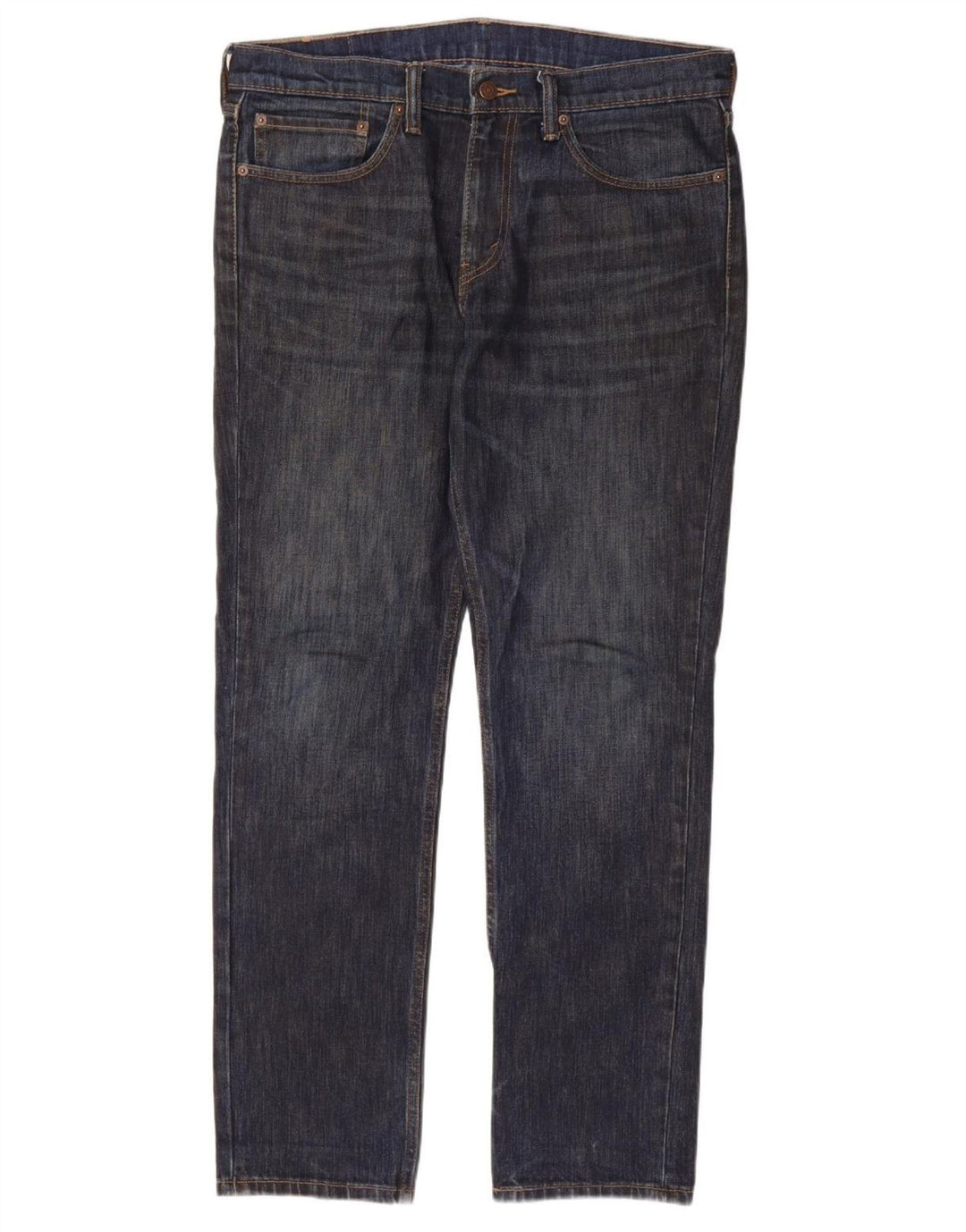 Levi's Mens 511 Slim Jeans W34 L32 Navy Blue Cotton