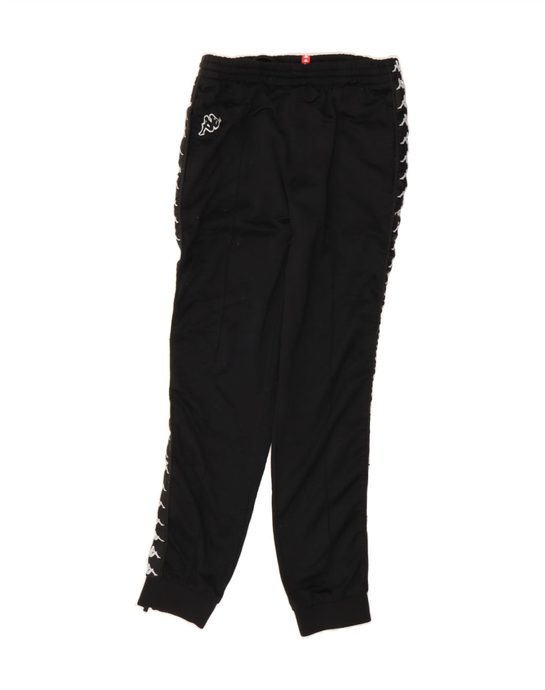 KAPPA Mens Graphic Tracksuit Trousers Joggers Small  Black Vintage Kappa and Second-Hand Kappa from Messina Hembry 