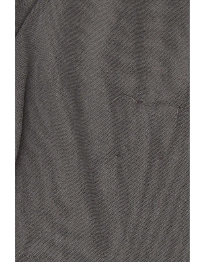 Adidas Mens Regular Fit Sport Shorts Small Grey Polyester