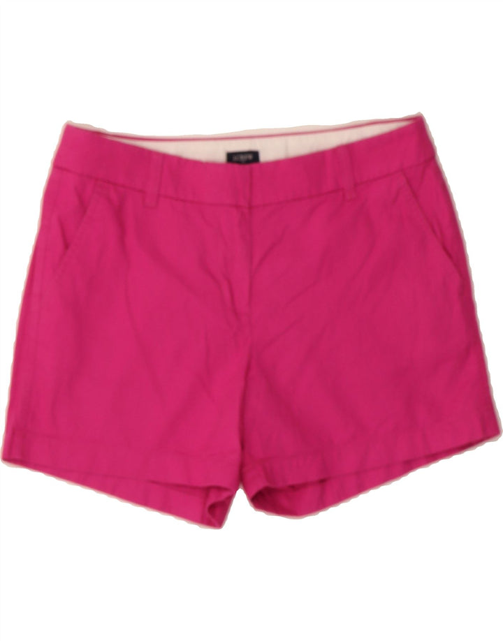J. CREW Womens Chino Shorts US 8 Medium W32 Pink Cotton Vintage J. Crew and Second-Hand J. Crew from Messina Hembry 