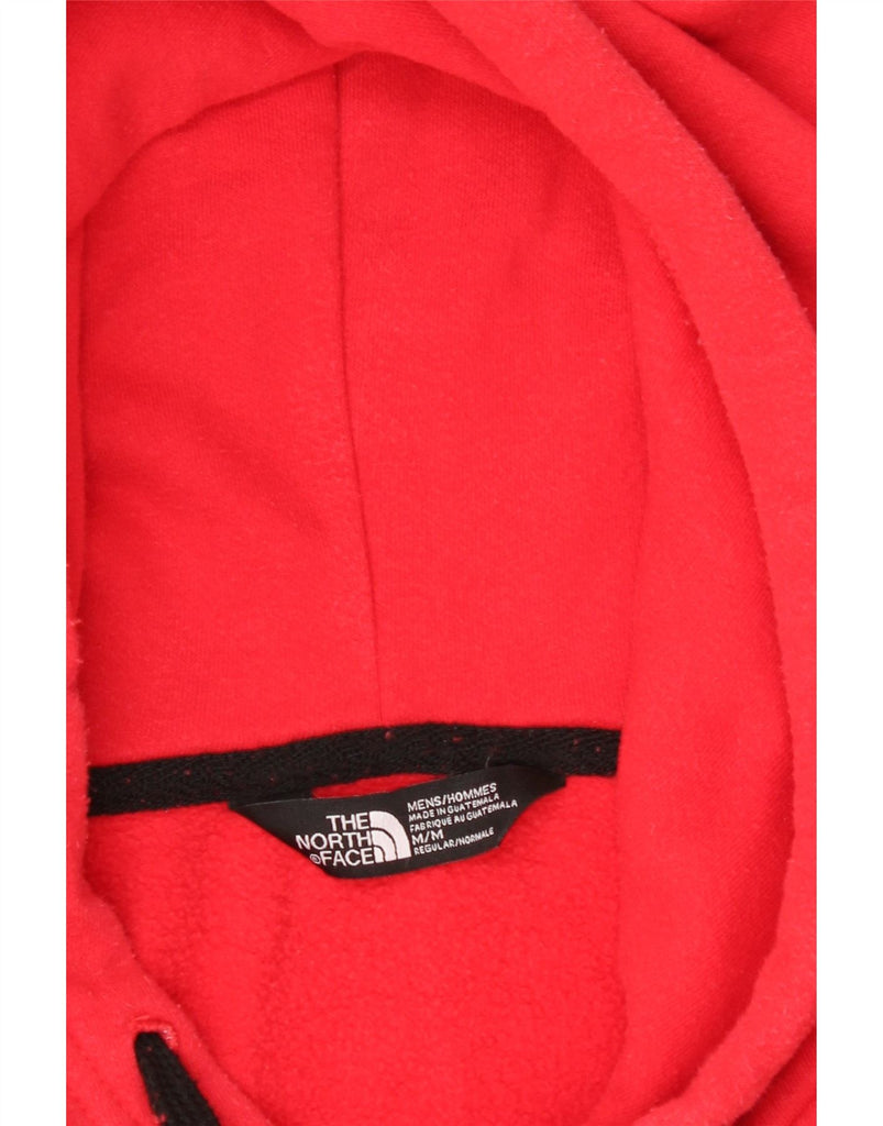 THE NORTH FACE Mens Graphic Hoodie Jumper Medium Red Cotton Vintage The North Face and Second-Hand The North Face from Messina Hembry 