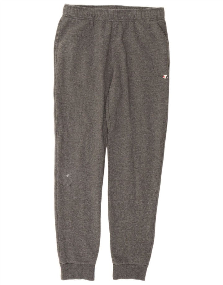 Champion Mens Tracksuit Trousers Joggers Medium Grey Cotton