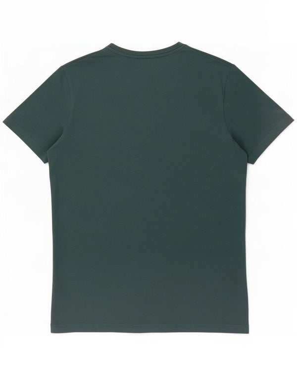 Jack & Jones Mens Regular Fit Graphic T-Shirt Top Medium Green Cotton