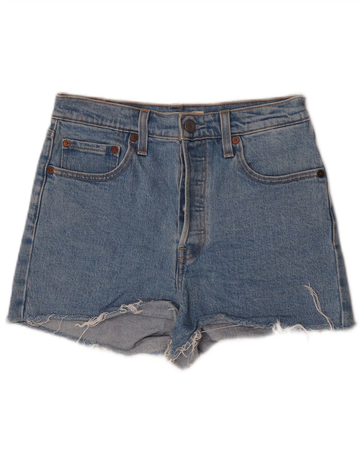Levi's Womens Denim Shorts W28 Medium  Blue Cotton