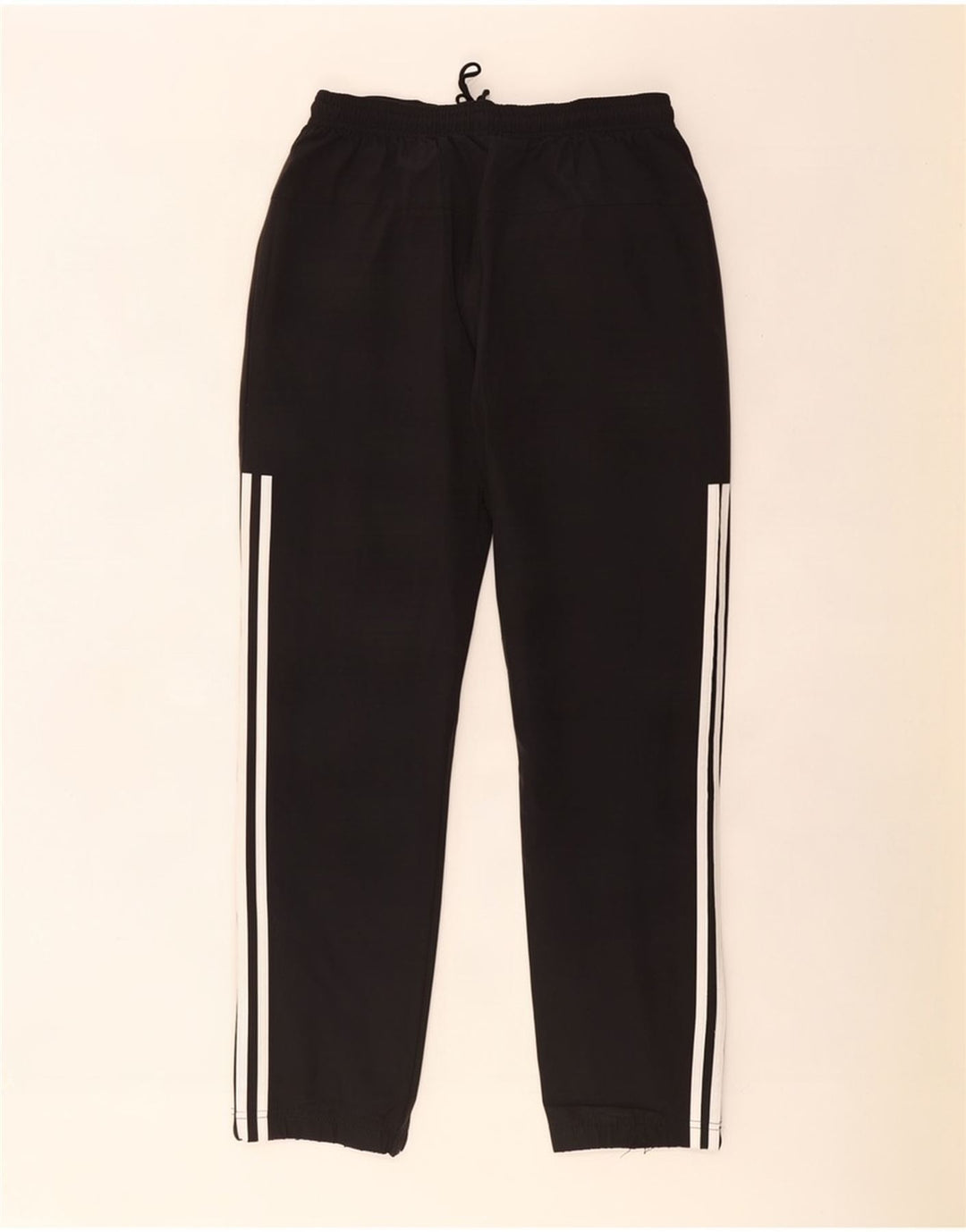 Adidas Mens Tracksuit Trousers Large Black Polyester