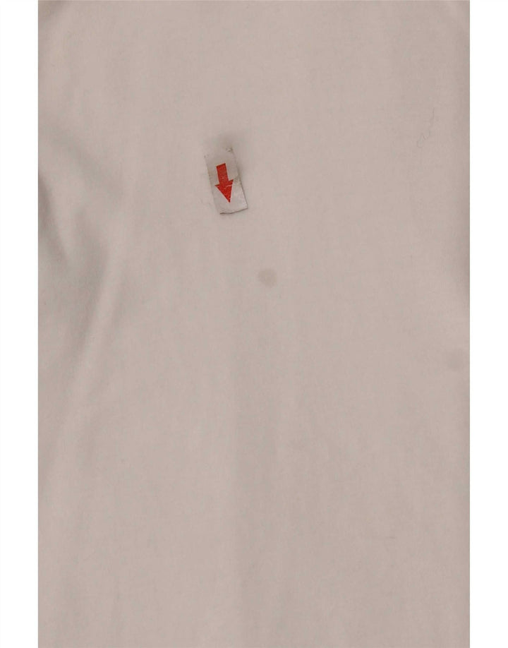 U.S. Polo Assn. Mens Shirt Medium White Cotton
