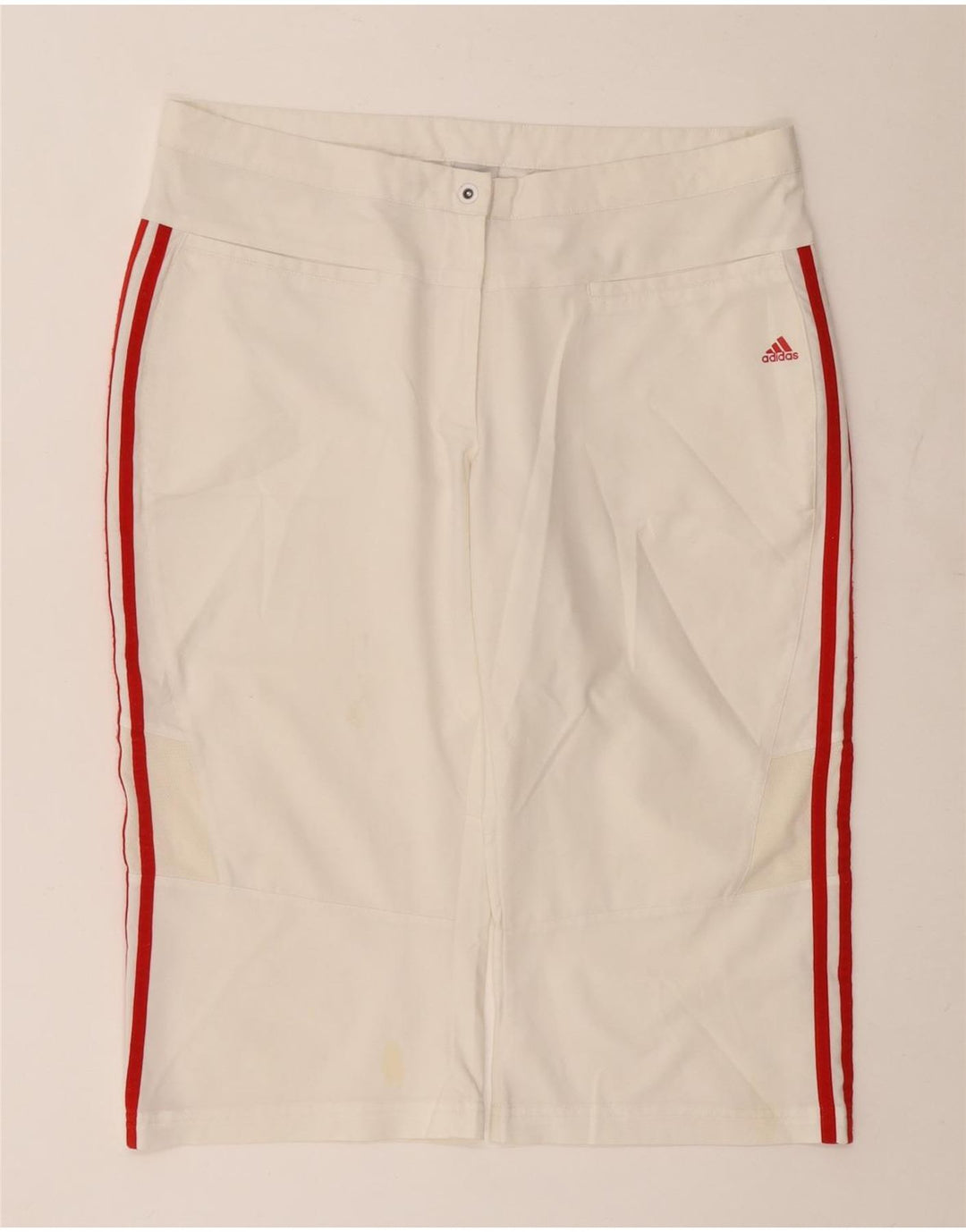 Adidas Womens Bermuda Shorts UK 18 XL W36 White