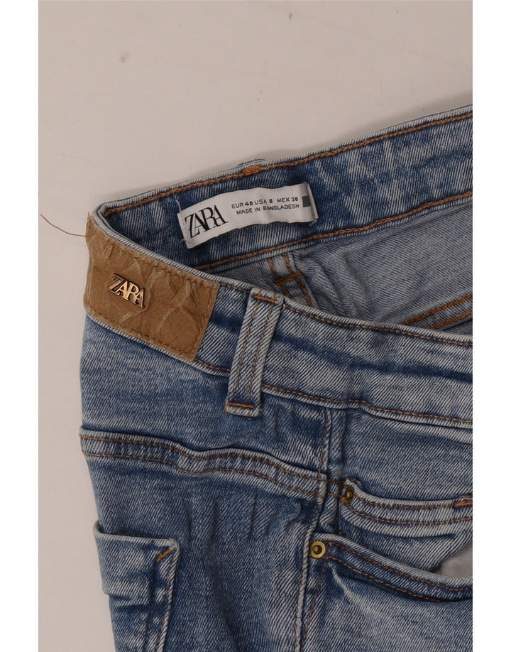 Zara Womens Slim Jeans EU 40 Medium W30 L27 Blue Cotton
