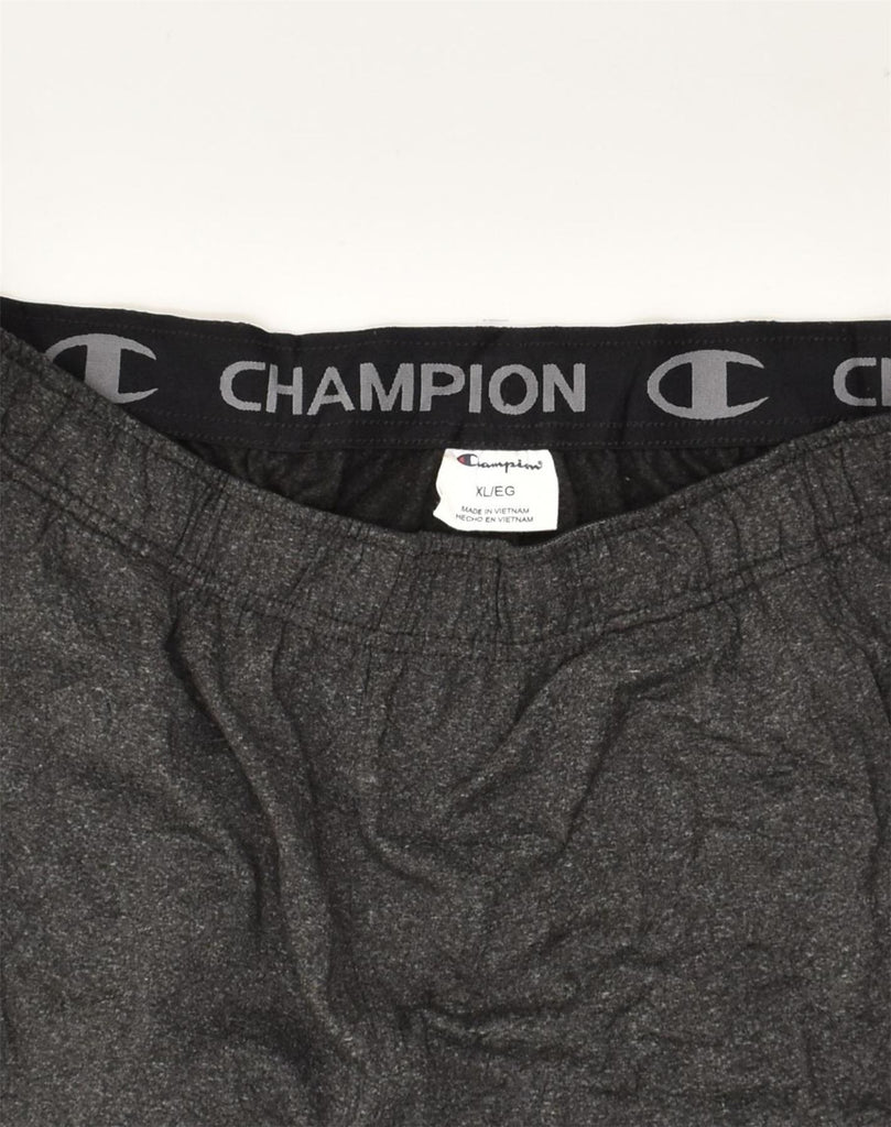 CHAMPION Mens Tracksuit Trousers XL Grey Polyester | Vintage Champion | Thrift | Second-Hand Champion | Used Clothing | Messina Hembry 